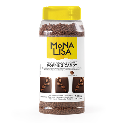 Praskavé kúsky cukru v mliečnej čokoláde, 0,65 kg | MONA LISA, CHM-PN-6329-EX-999