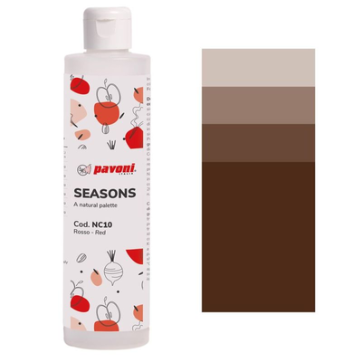 Prírodné farbivo, koncentrát z kakaového masla - hnedé, 200 g - NC08 | PAVONI, Seasons