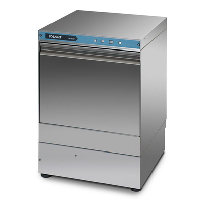 Umývačka riadu s vypúšťacím čerpadlom a digitálnym ukazovateľom teploty, 600x600x850 mm, 3,9 kW | LOZAMET, ZK.08.4EP/D