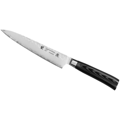 Univerzálny nôž, 15 cm | TAMAHAGANE, Tsubame Black
