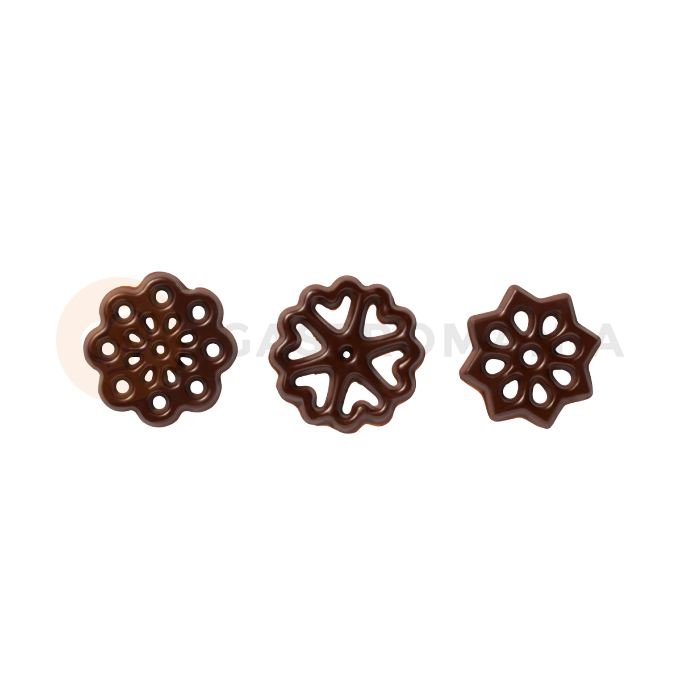 Čokoládová dekorácia, figúrky, ø 35 mm - 150 ks | MONA LISA, CHD-OD-19828E0-999