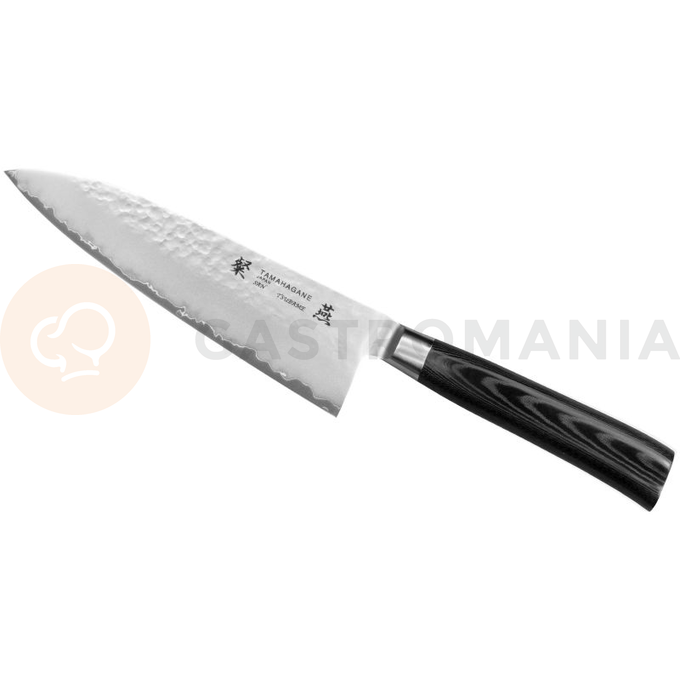 Nôž šéfkuchára, 15 cm | TAMAHAGANE, Tsubame Black