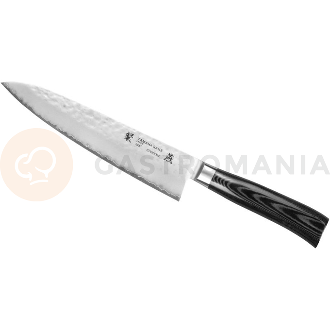 Nôž šéfkuchára, 21 cm | TAMAHAGANE, Tsubame Black