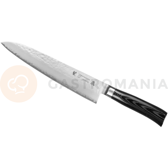 Nôž šéfkuchára, 24 cm | TAMAHAGANE, Tsubame Black