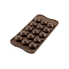 Forma na čokoládu a pralinky - prasiatka, 31x29x15 mm, 6 ml - SCG35 Choco Pigs | SILIKOMART, EasyChoc