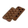 Forma na čokoládu a pralinky - srdiečko 3D, 12x8 mm, 8 ml - My Love | SILIKOMART, EasyChoc