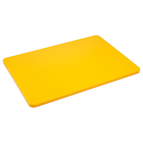 Doska na krájanie HACCP 345x245x10 mm, žltá | CONTACTO, 1524/352
