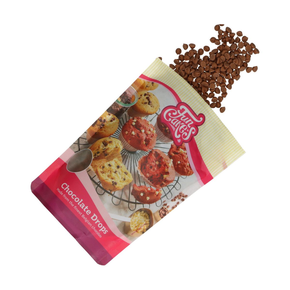 Čokoládové šošovky na pečenie 350 g, mliečna čokoláda | FUNCAKES, F30125