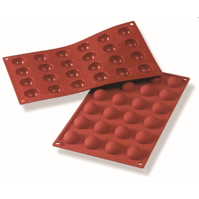 Forma na zákusky a dezerty, 30x15 mm, 24 ks - SF006N | MARTELLATO, Silicone Moulds