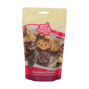 Kúsky horkej čokolády na pečenie 350 g | FUNCAKES, F30135