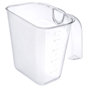 Naberák polykarbonátový 0,6 l, 280 x 120 x 115 mm | CONTACTO, 1728/060