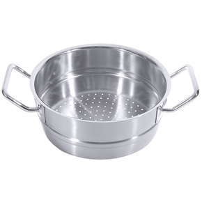 Nerezová vložka na varie v pare s priemerom 200 mm, 2,5 l | CONTACTO, 1403/200