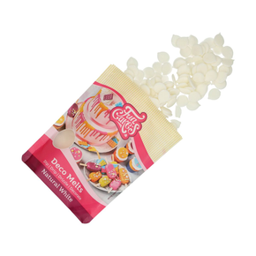 Dekoračná poleva Deco Melts 250 g, biela | FUNCAKES, F25100