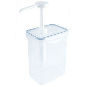 Polyproplylénový dávkovač omáčok, 1,5 l, 130x90x290 mm | CONTACTO, 1324/150