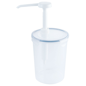 Polyproplylénový dávkovač omáčok, 2 l, priemer 125 mm | CONTACTO, 1323/200