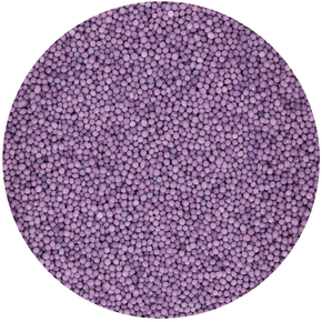 Dekoračné sypanie Nonpareils 80 g, fialová | FUNCAKES, F51500