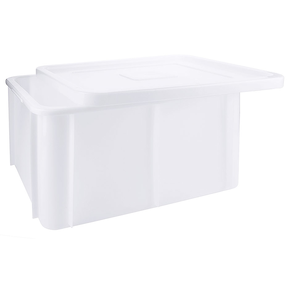 Prepravka bez veka, polyethylénová, 40 l, 600x400x210 mm | CONTACTO, 2555/621