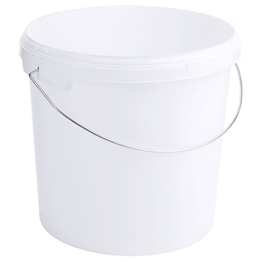 Vedro z polypropylénu, bez veka, 1 l, priemer 250 mm | CONTACTO, 3048/010