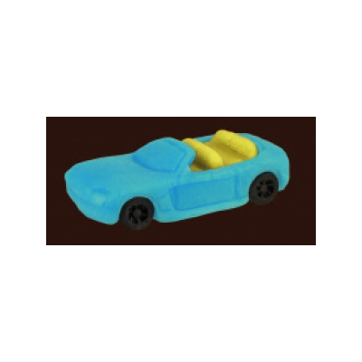Auto kabriolet, cukrová figúrka, 6,5 cm, svetlo modrý | MAGMART, AK06