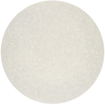 Cukor farebný - kryštál, sypanie 80 g, biely | FUNCAKES, F52120