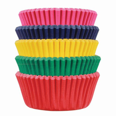 Košíčky na mini cupcake alebo pralinky, priemer 3,5 cm, 100 ks, v piatich farbách | PME, BC741