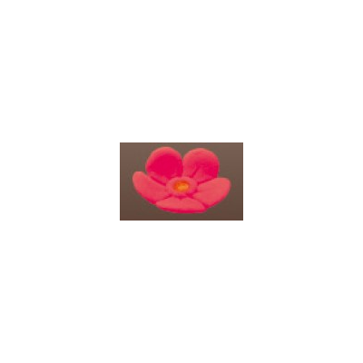 Kvet cukrové nezábudky 2,5 cm, červený, sada 50 ks. | MAGMART, 082