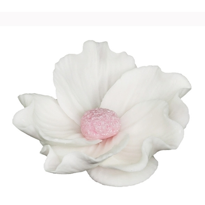 Kvet divokej ruže malý z cukru 8 cm, biela | MAGMART, K 014M