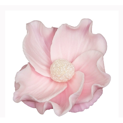 Kvet divokej ruže malý z cukru 8 cm, ružová | MAGMART, K 014M