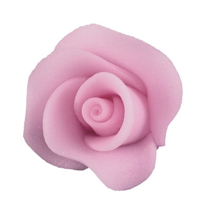 Kvet ruže stredný z cukru 3 cm, ružová | MAGMART, RS 02