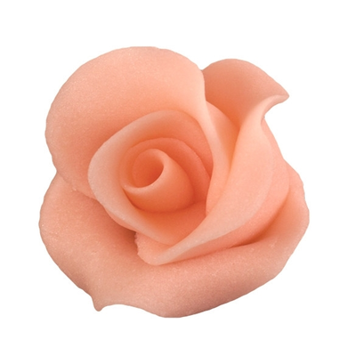 Kvet ruže velká z cukru 4 cm, lososová | MAGMART, R 01