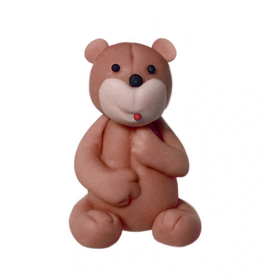 Medvedík, cukrová figúrka 6 cm, hnedý | MAGMART, ZW-M