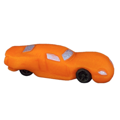 Športové auto, cukrová figúrka, 7,5 cm, oranžové | MAGMART, AM02