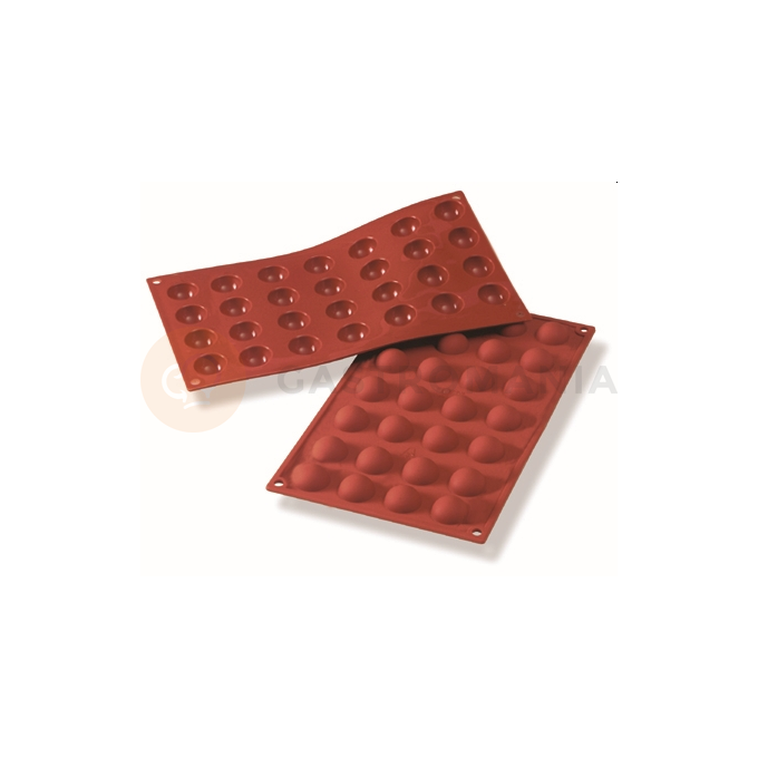 Forma na zákusky a dezerty, 25x12,5 mm, 28 ks - SF502 | MARTELLATO, Silicone Moulds