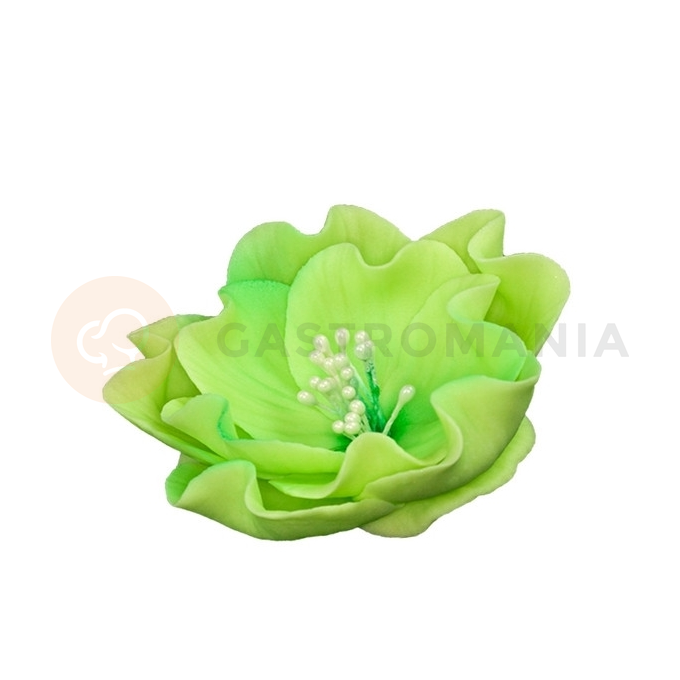 Kvet jícnovky malý z cukru 8 cm, limetkovo zelená | MAGMART, K 013M