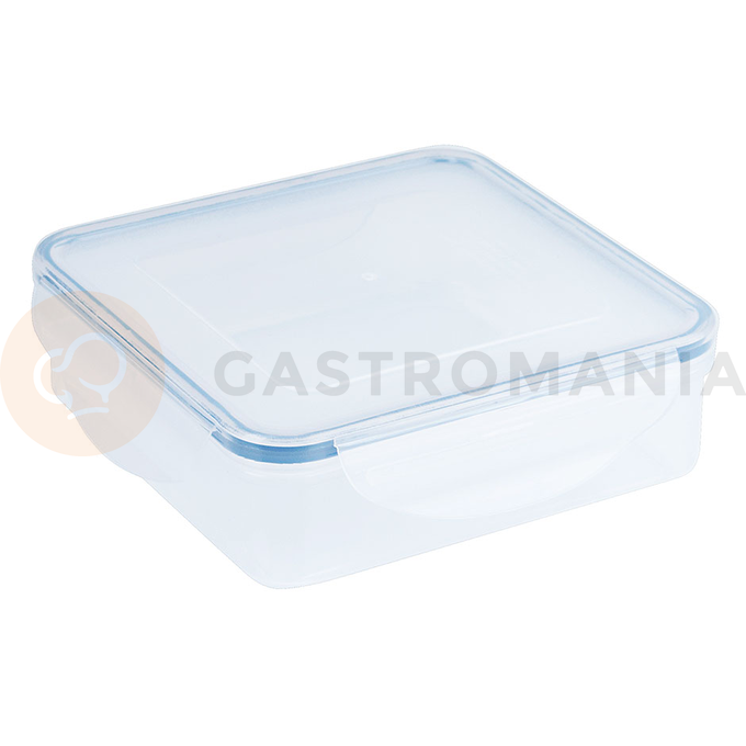 Polypropylenová nádoba na skladovanie potravín, 0,6 l, 150x150x40 mm | CONTACTO, 1126/060