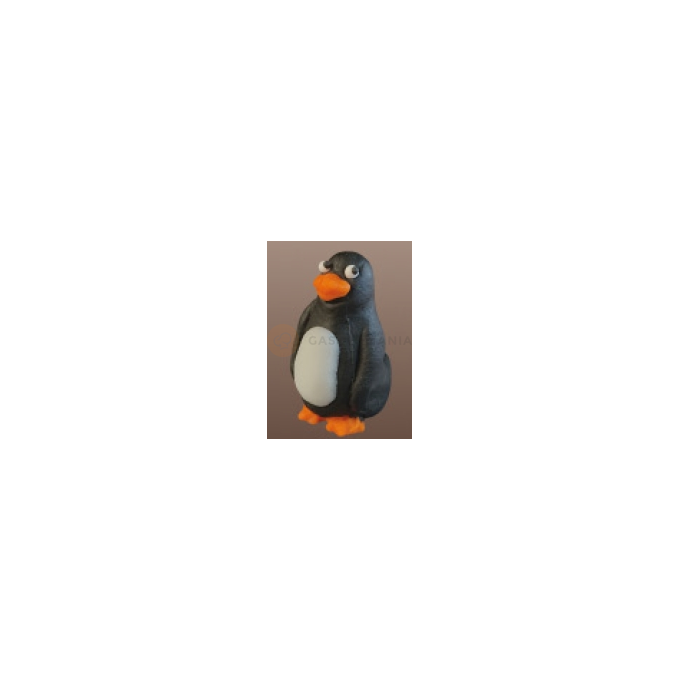 Tučniačik, cukrová figúrka, 4 cm, černý | MAGMART, ZS01