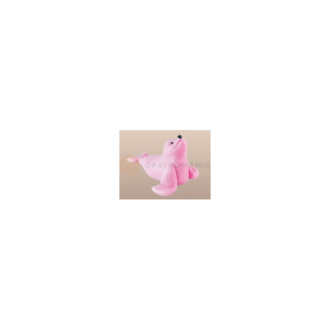 Tuleň, cukrová figúrka 6 cm, ružový | MAGMART, ZF01