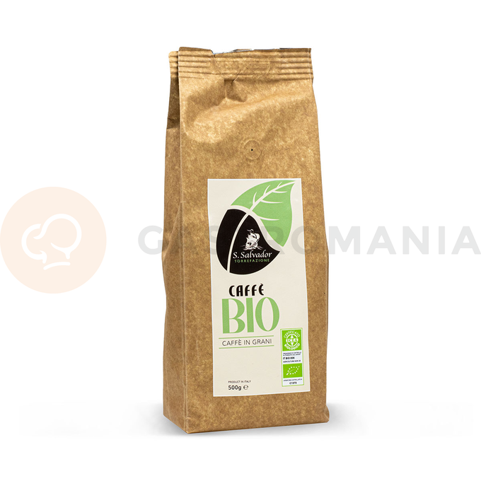 Zrnková káva 85% Arabika, 15% Robusta, 500 g | SAN SALVADOR, Bio