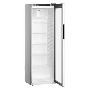 Chladiaca výstavná vitrína s dynamickým chladením, so sklenenými dverami, 400 l, 597x654x1884 mm | LIEBHERR, MRFvd 4011