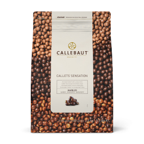 Čokoládové perličky z mramorovej čokolády Callets&amp;#x2122; Sensation Marbled, 2,5 kg balenia | CALLEBAUT, CHM-SC-WD-E4-U70