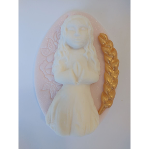 Figúrka z cukru, dívka s klasom sväté prijímanie, 10,5 cm | MAGMART, T24/2-DZ-1