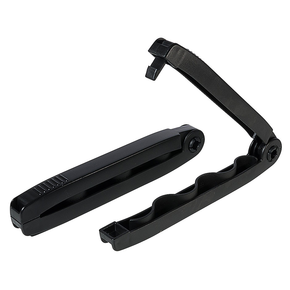 Klip na velké sáčky, 240 mm, čierny | CONTACTO, 7558/241