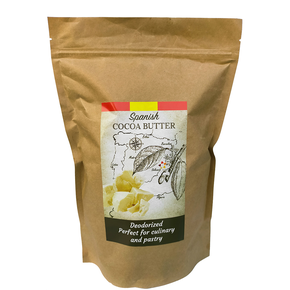 Prírodné deodorizované kakaové maslo, 1 kg balenie | NATRA CACAO, Cacao Butter