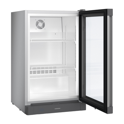 Chladiaca skriňa s dynamickým chladením, so sklenenými dverami, 106 l, 497x548x816 mm | LIEBHERR, BCv 1103