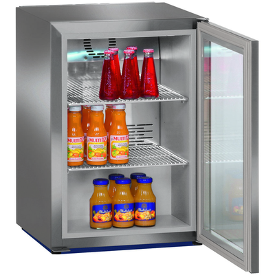 Chladiaca skriňa s dynamickým chladením, so sklenenými dverami, 44 l, 425x450x612 mm | LIEBHERR, FKv 503 Premium
