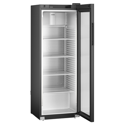 Chladiaca výstavná skriňa s presklenými dverami a dynamickým chladením, čierna, 347 l, 597x654x1684 mm | LIEBHERR, MRFvg 3511 Perfection