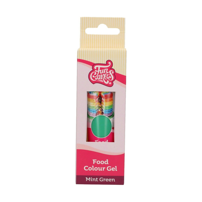 Gólové potravinárske farbivo v tube, 30 g, mätovo zelené | FUNCAKES, F44180