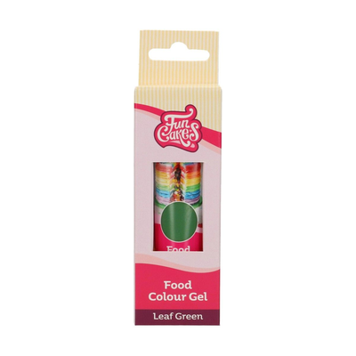 Gólové potravinárske farbivo v tube, 30 g, zelené | FUNCAKES, F44130