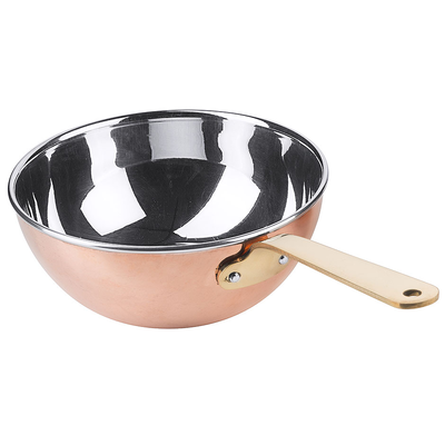 Medený wok s priemerom 140 mm | CONTACTO, 8767/140