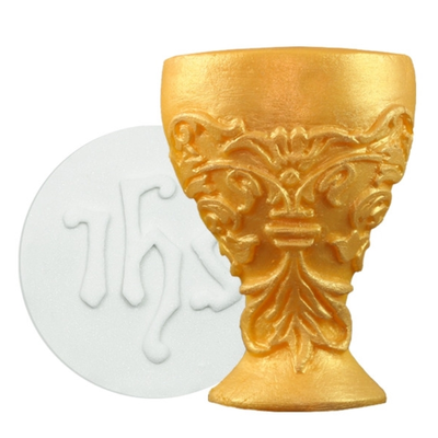 Zlatý kalich s hostiou, cukrové figúrky, 10 cm | MAGMART, T28/N